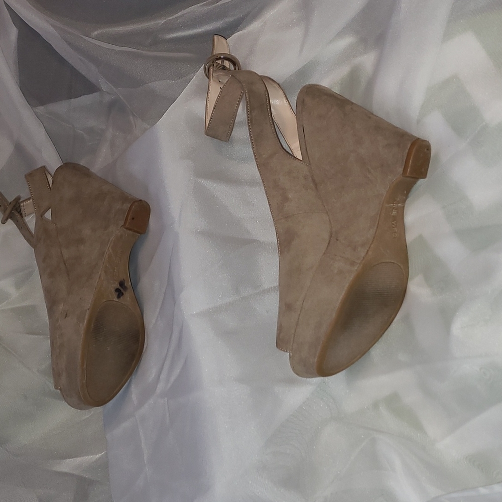 NINE WEST WEDGE STRAP AROUND THE ANKEL, GU - Picture 4 of 4